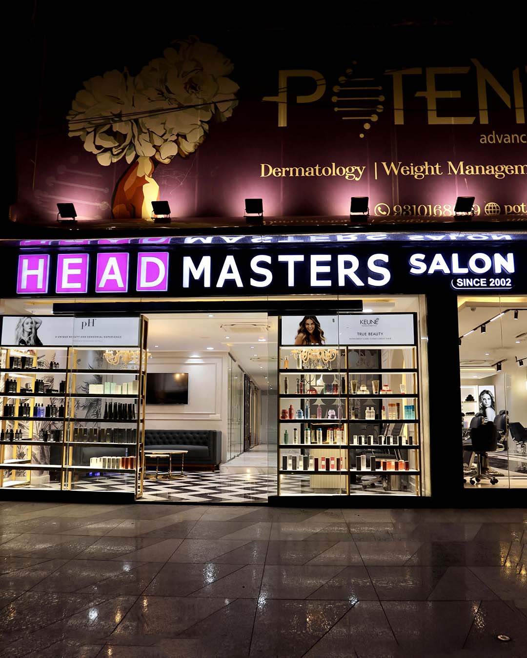 Beauty & hair Headmasters salon