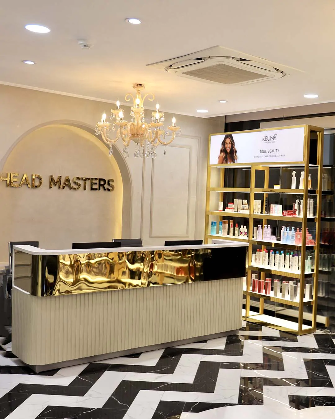 Beauty and hair services salon