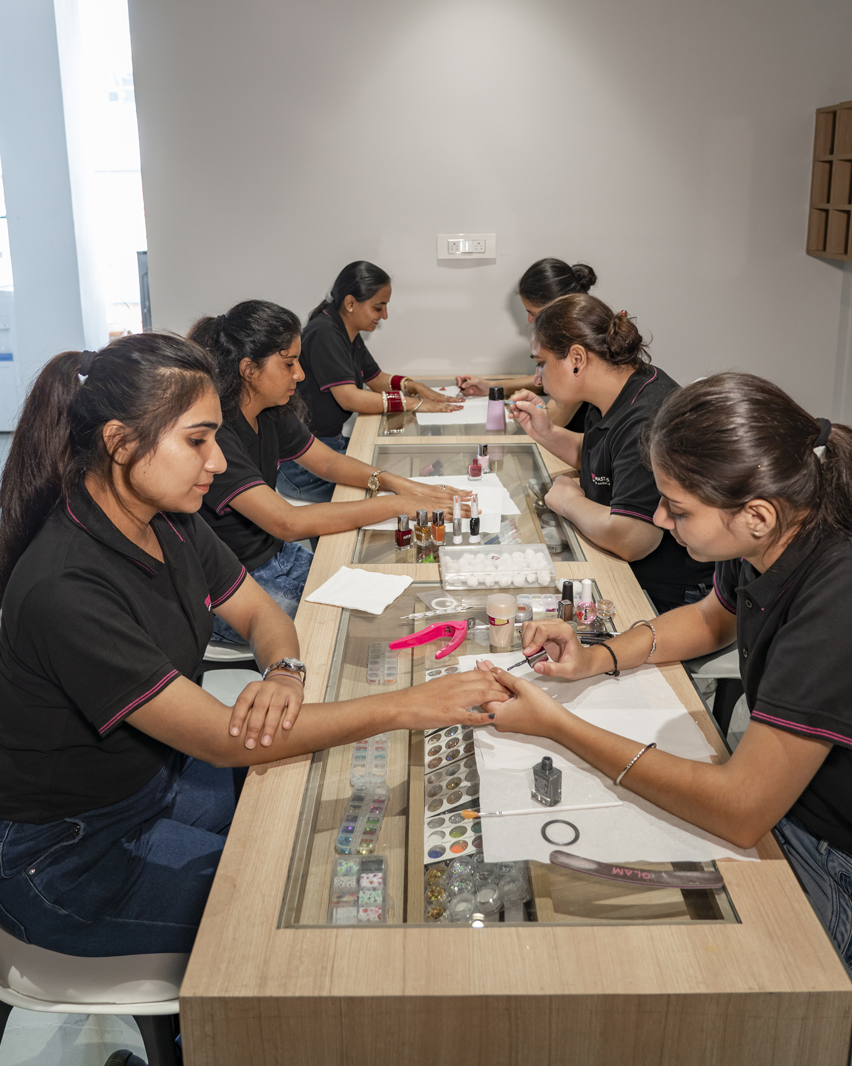 Bridal nail Extension at best price in Amritsar | ID: 26432613997